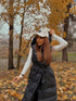 Long vest "FALL" FC27 - BLACK PRE-ORDER